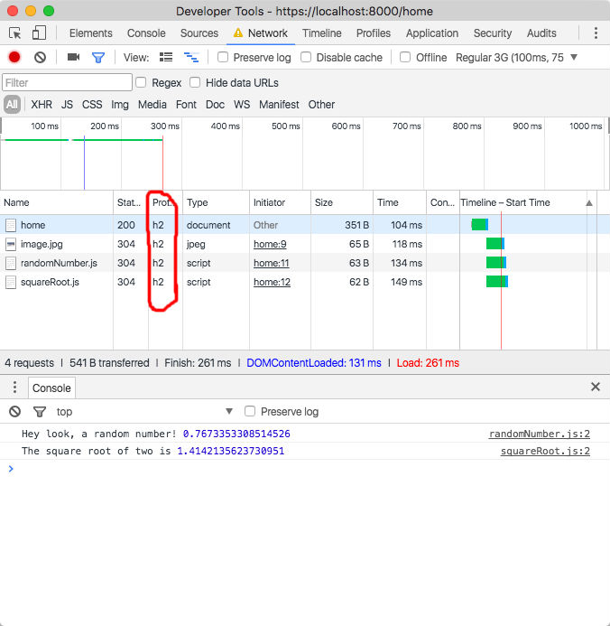 HTTP/2 Server Push Dev Tools